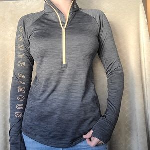 Cold Gear Under Armor 1/2 Zip Sweatshirt Medium